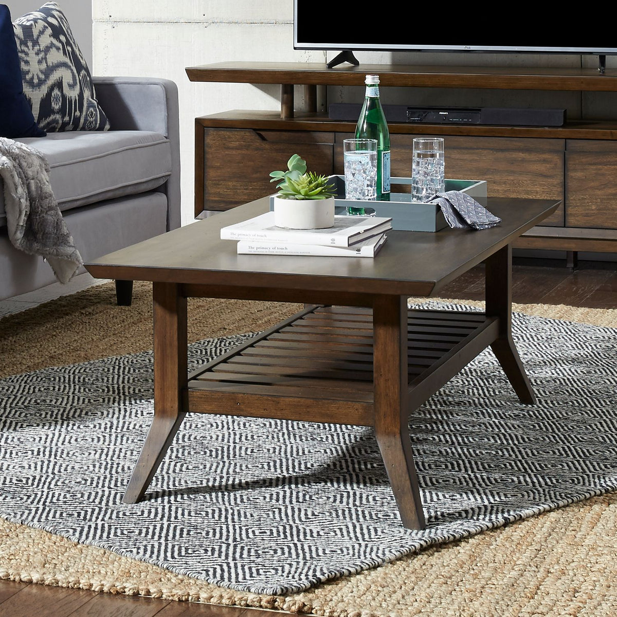 796-OT1010 - Rectangular Cocktail Table - Liberty Furniture