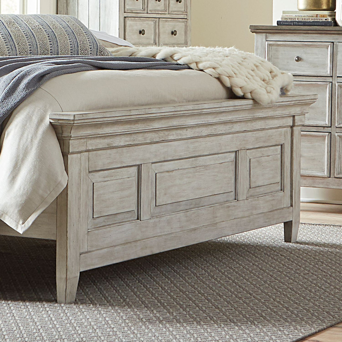 824-BR16 - King Panel Footboard - Liberty Furniture