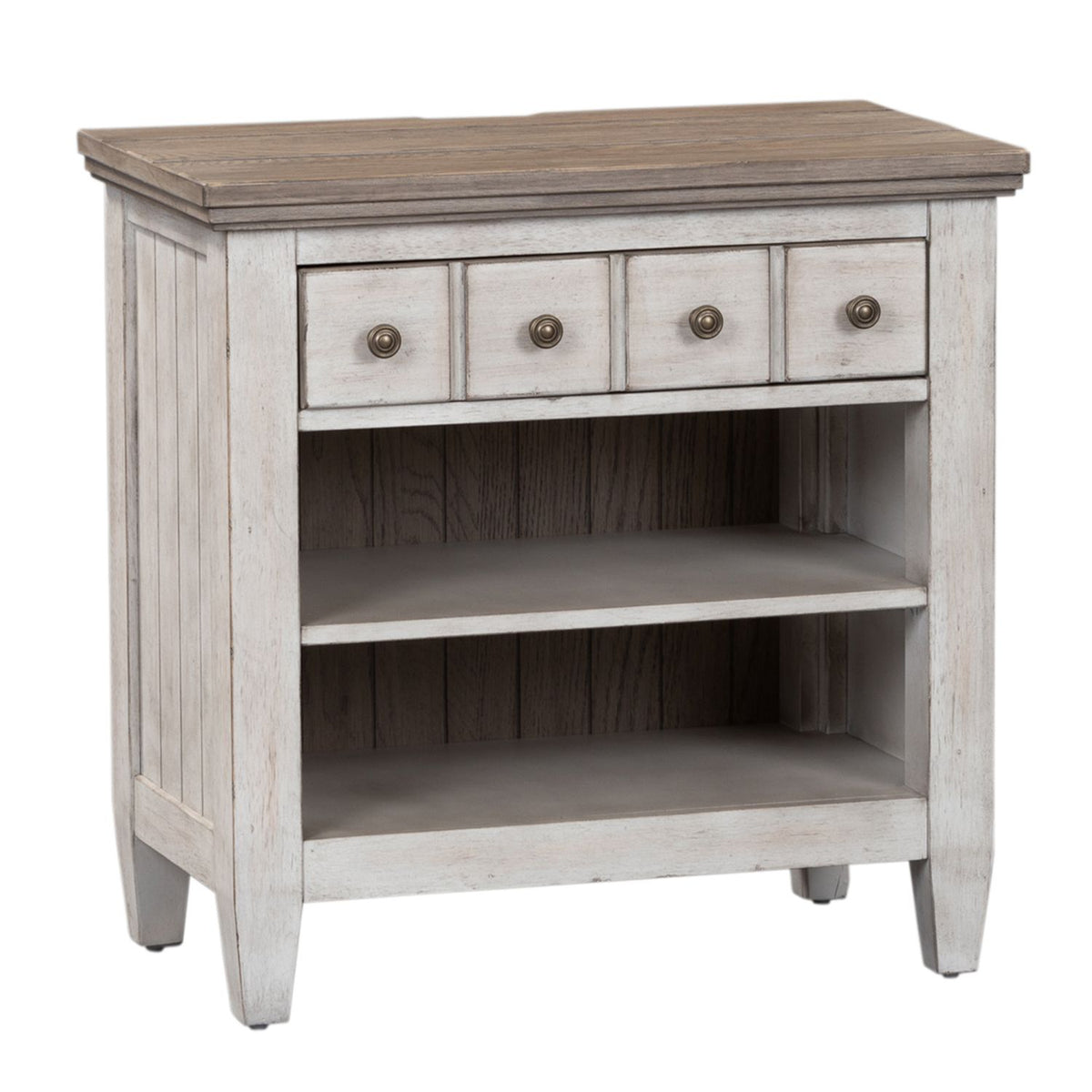 824-BR61 - 1 Drawer Night Stand w/ Charging Station - Liberty Furniture