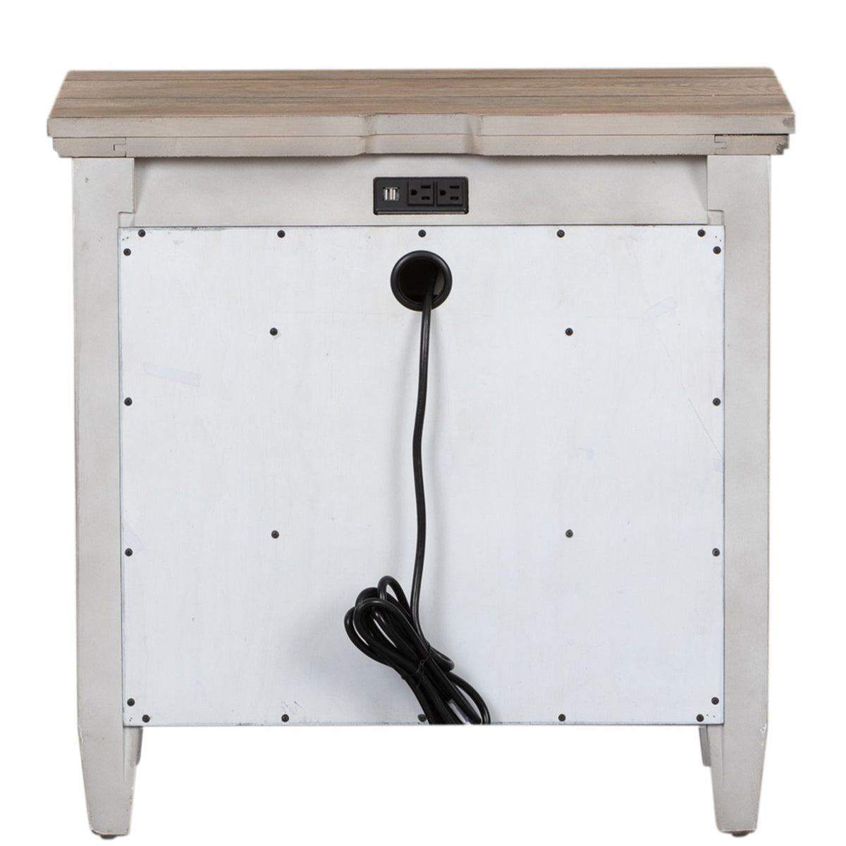 824-BR61 - 1 Drawer Night Stand w/ Charging Station - Liberty Furniture