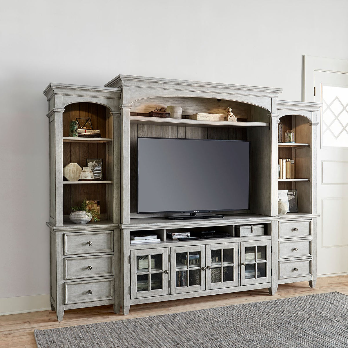 824-ENTW-ECP - Entertainment Center with Piers - Liberty Furniture