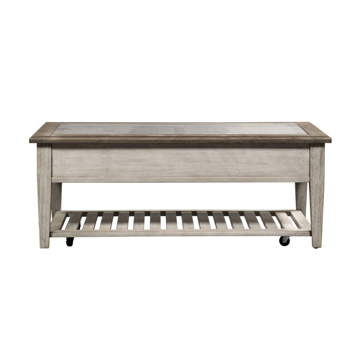 824-OT1010 - Rect Ceiling Tile Cocktail Table - Liberty Furniture
