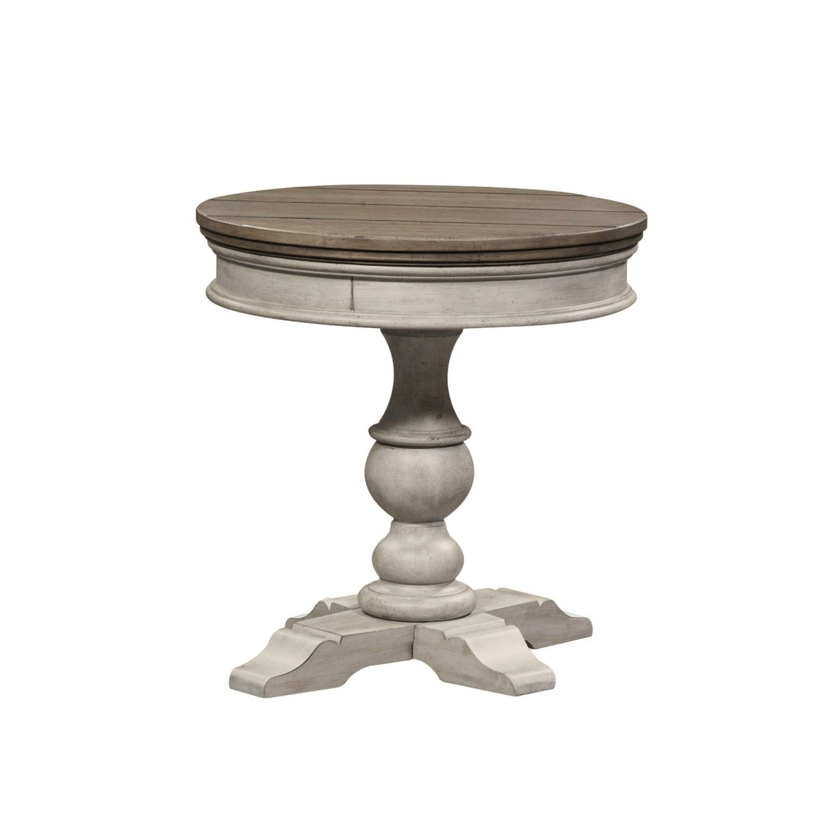 824-OT1022 - Round Pedestal Chair Side Table - Liberty Furniture