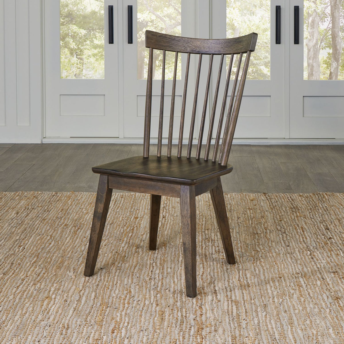 826-C4000S - Spindle Back Side Chair (RTA) - Liberty Furniture