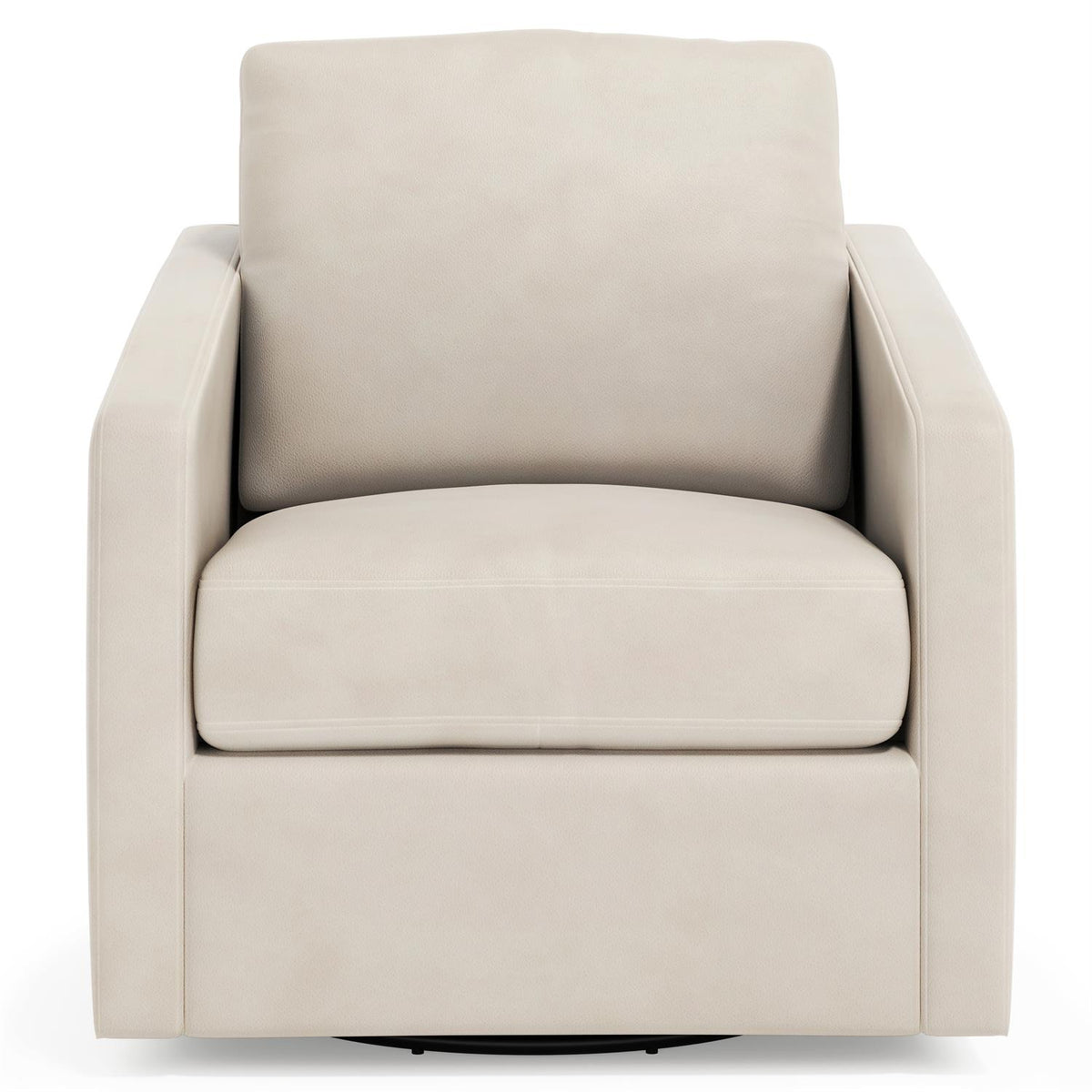 Landry Leather Swivel Chair