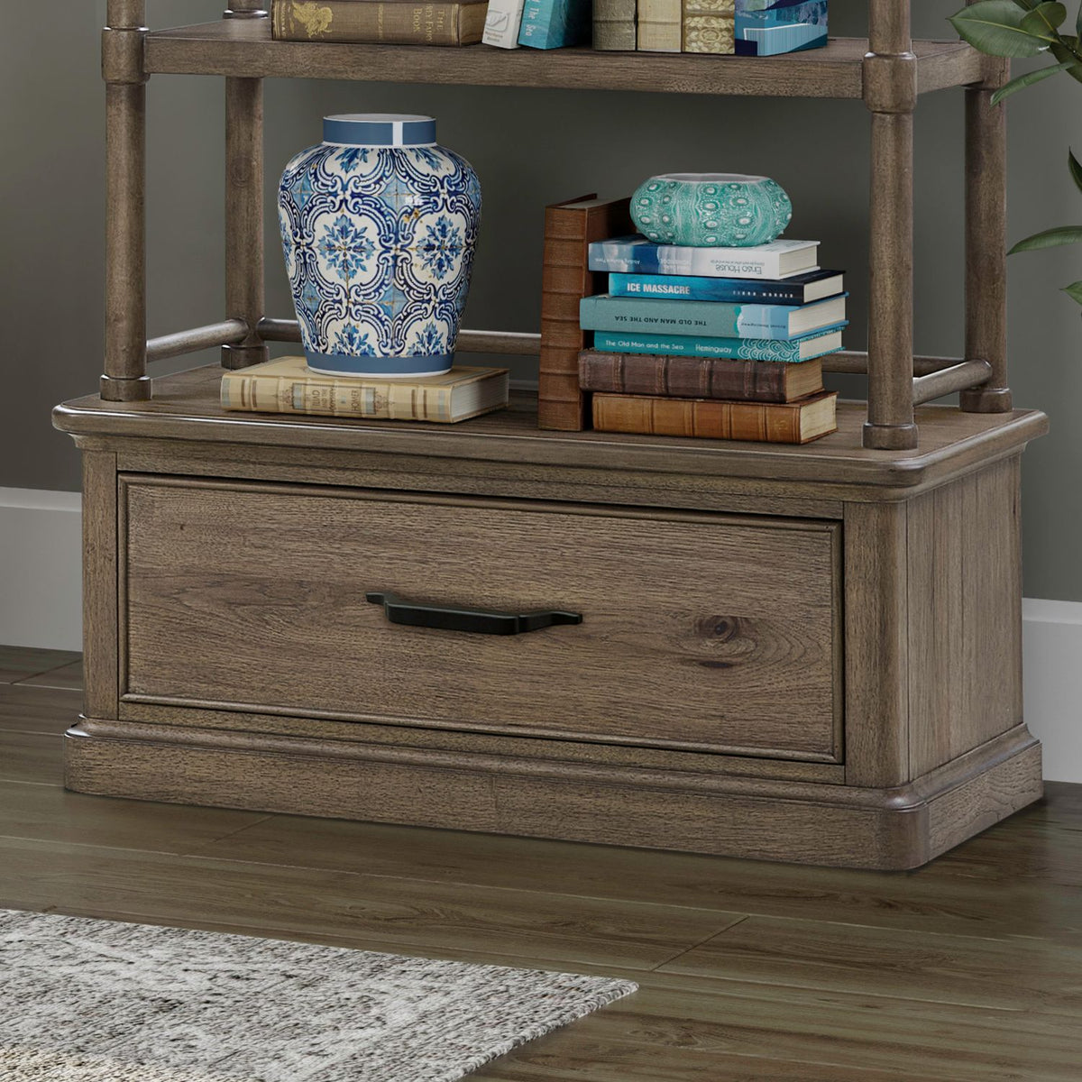 866-HO201B - Open Bookcase Base - Liberty Furniture