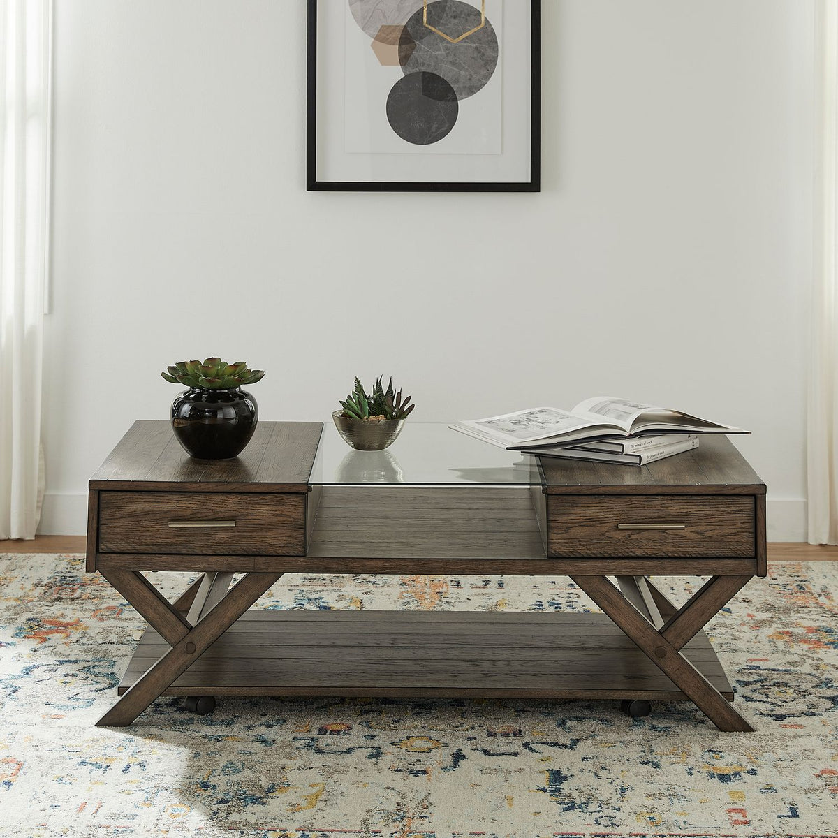 871-OT1010 - Display Cocktail Table - Liberty Furniture