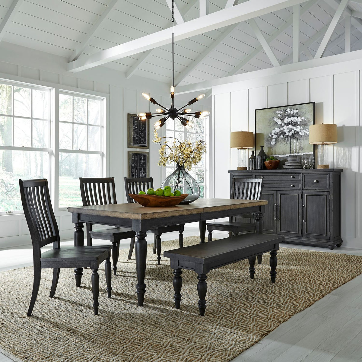 879-C9000B - Backless Bench (RTA) - Liberty Furniture