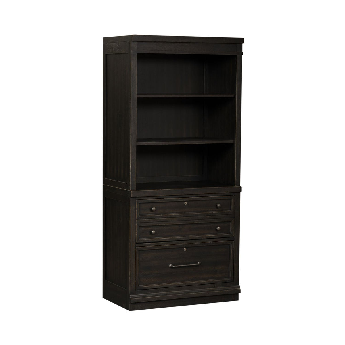 879-HO-2PCS - 2 Piece Hutch & Cabinet Set - Liberty Furniture