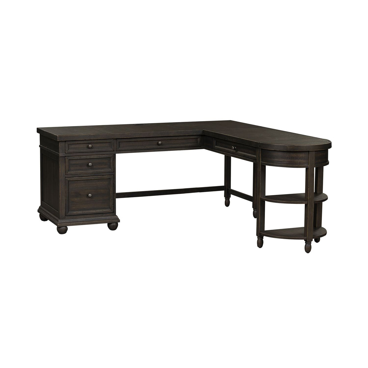 879-HO-OLSD - Opt L Shaped Desk Set - Liberty Furniture