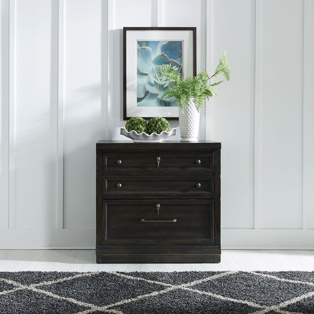 879-HO147 - Bunching Lateral File Cabinet - Liberty Furniture