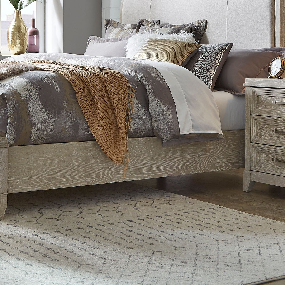 902-BR91 - Upholstered Bed Rails - Liberty Furniture