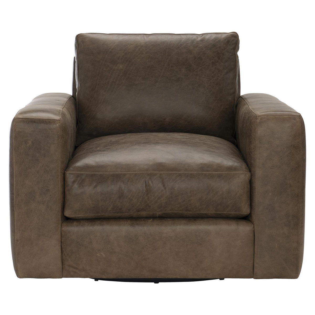 Dawkins Leather Swivel Chair