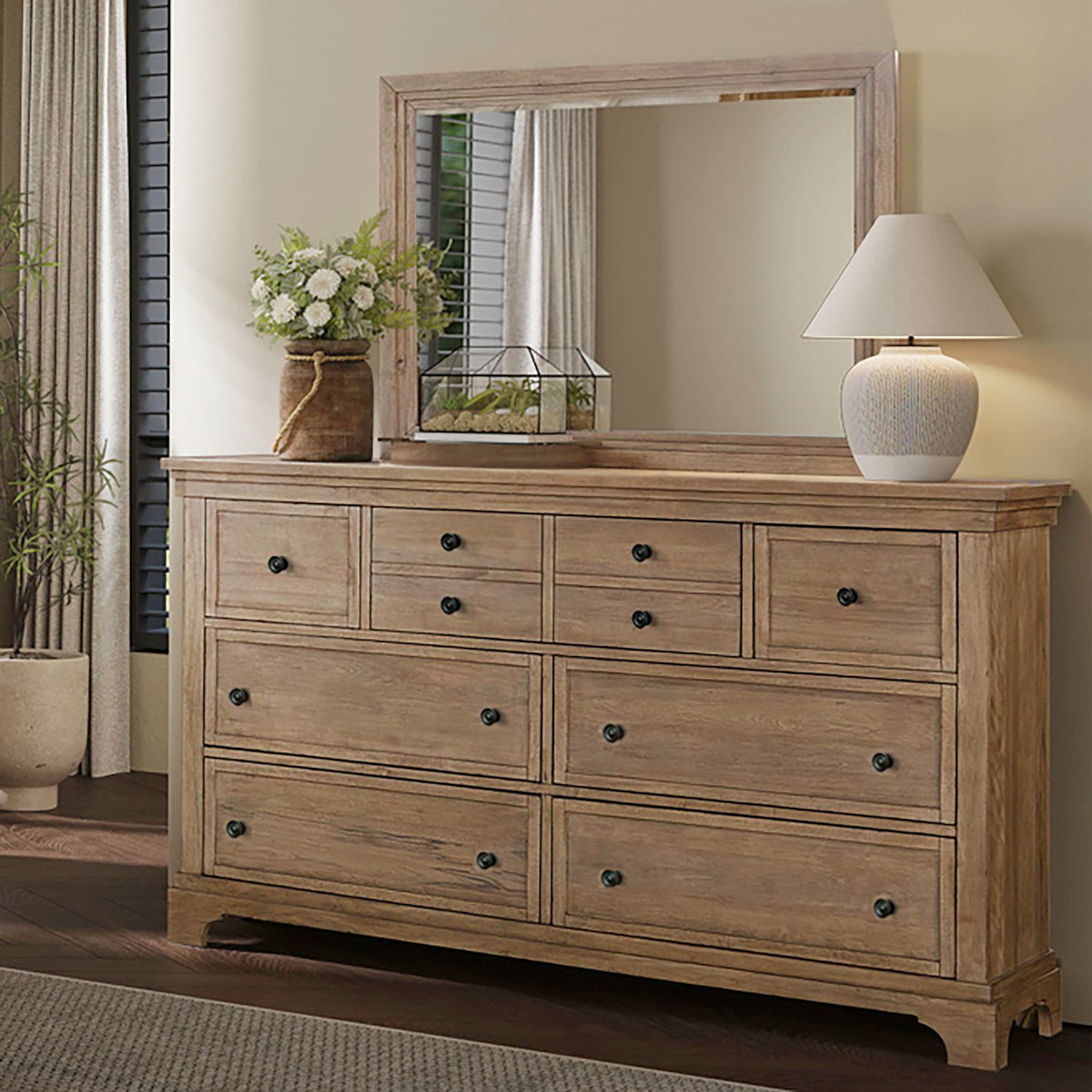 928-BR-DM - Dresser & Mirror - Liberty Furniture