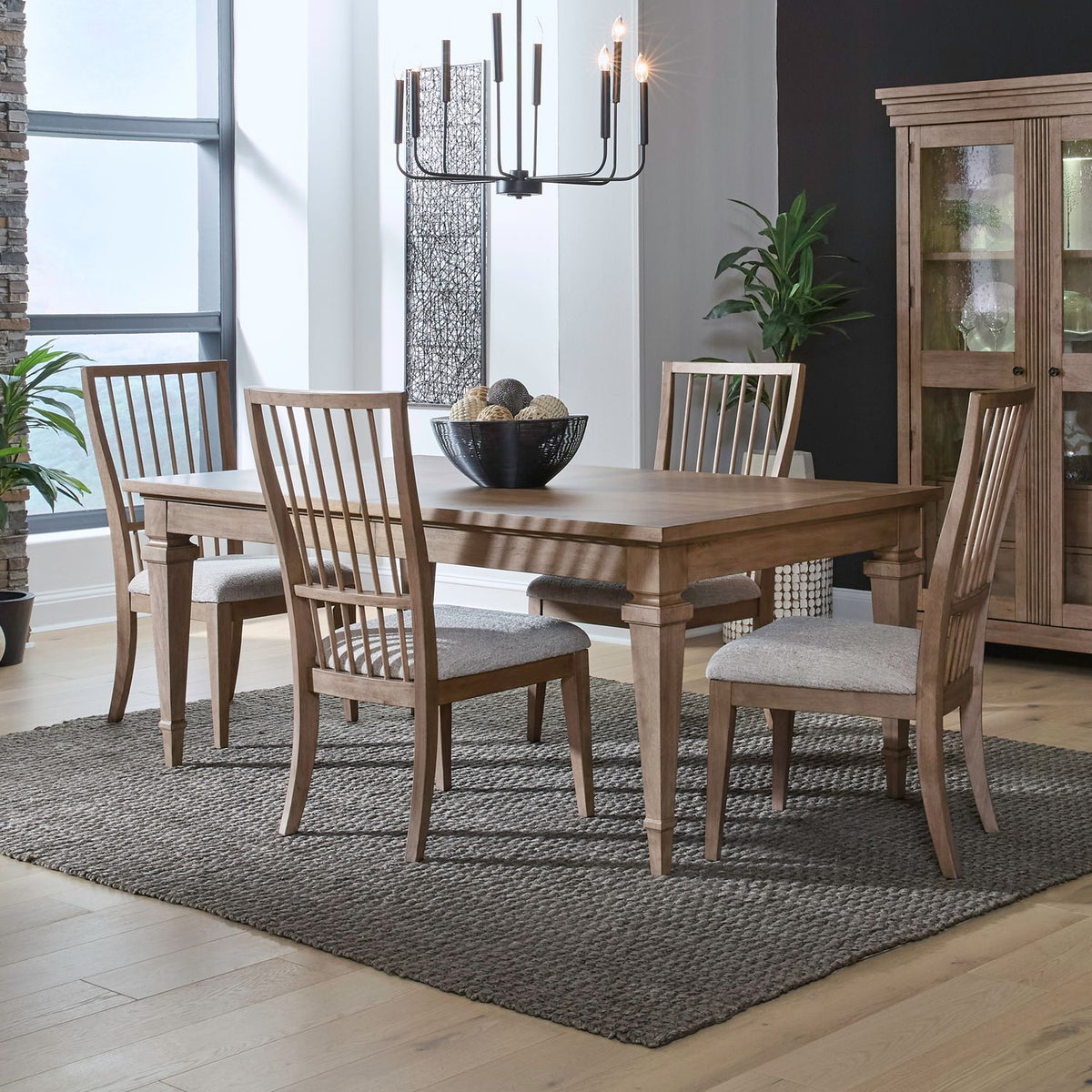 928-DR-5RLS - 5 Piece Rectangular Table Set - Liberty Furniture