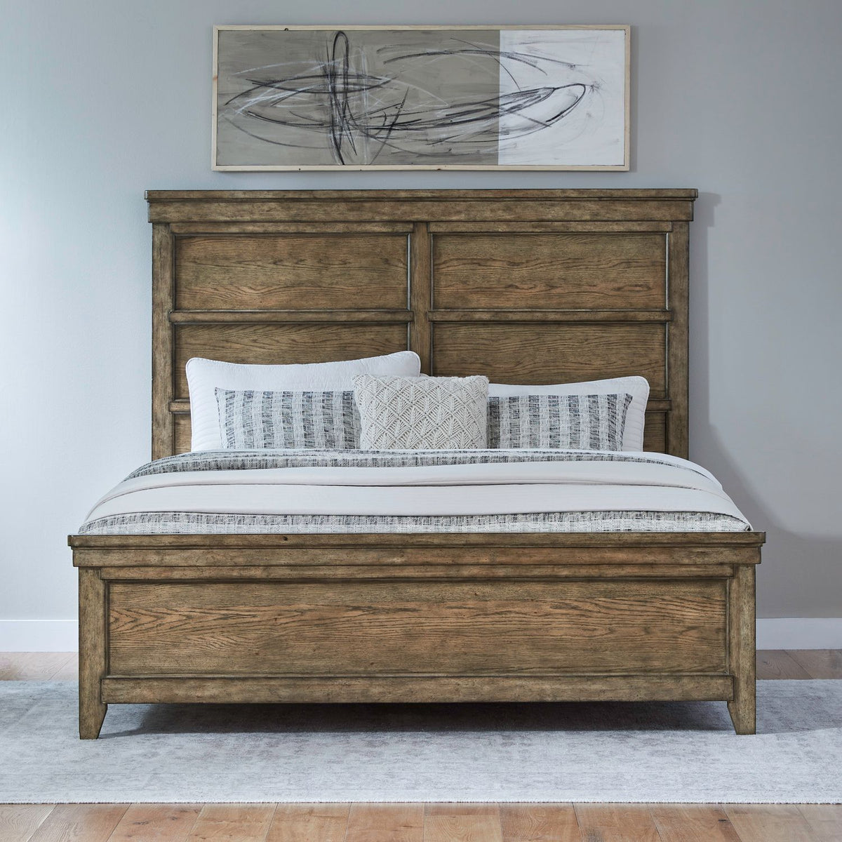 930-BR-QPB - Queen Panel Bed - Liberty Furniture
