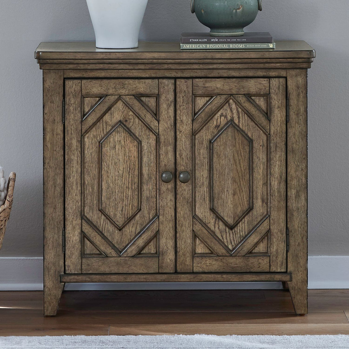 930-BR62 - 2 Door Bedside Chest w/ Charging Station - Liberty Furniture