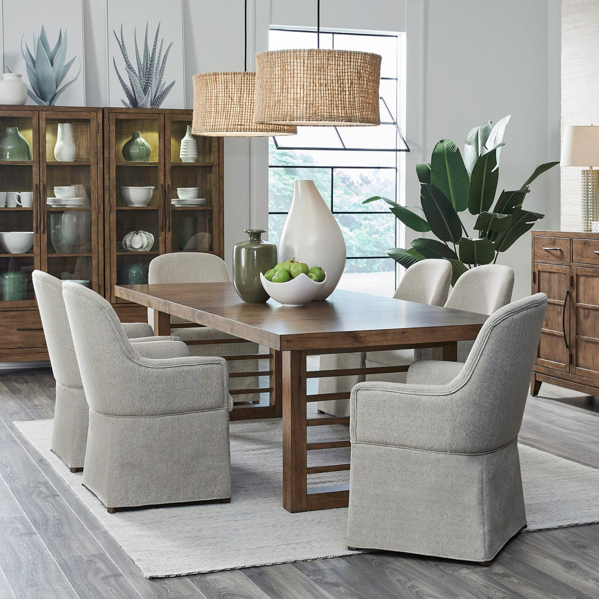 936-DR-72PS - 7 Piece Double Pedestal Table Set - Liberty Furniture
