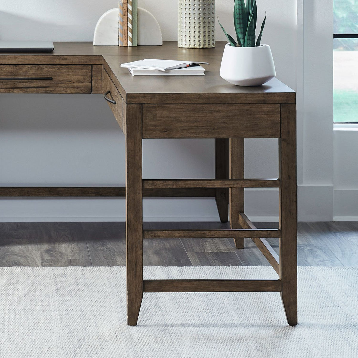 936-HO111R - L Writing Desk Right Return - Liberty Furniture