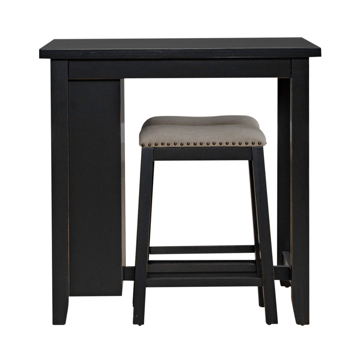 942B-CD-3CTS - 3 Piece Counter Set - Black - Liberty Furniture