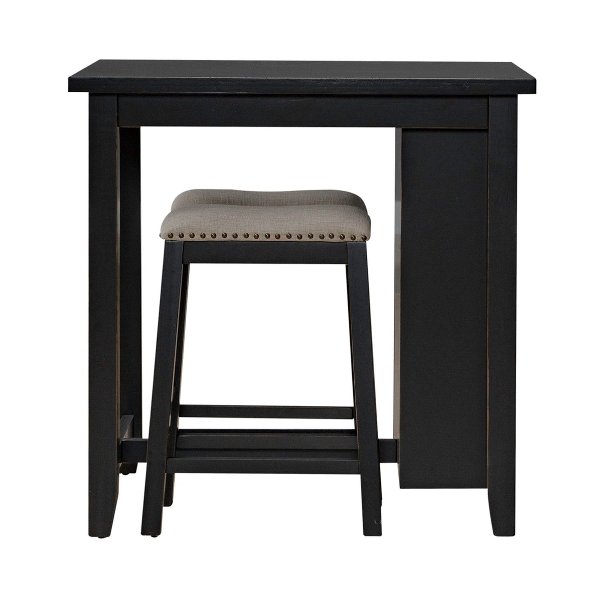 942B-CD-3CTS - 3 Piece Counter Set - Black - Liberty Furniture