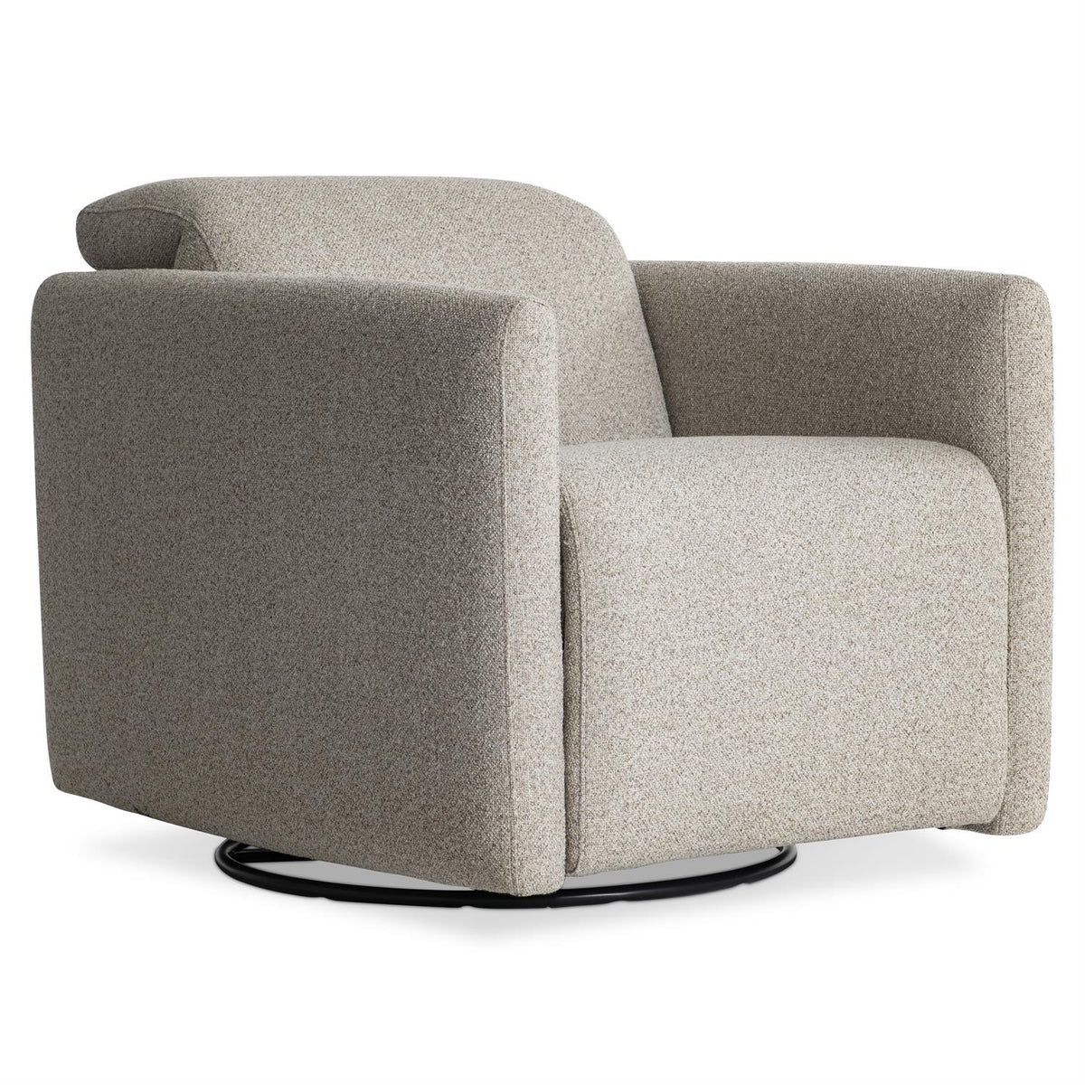 Livvy Fabric Power Motion Swivel Chair