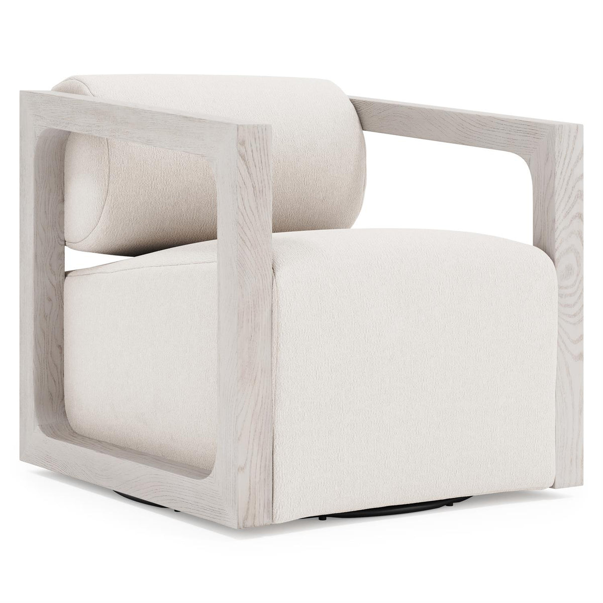 Mica Fabric Swivel Chair
