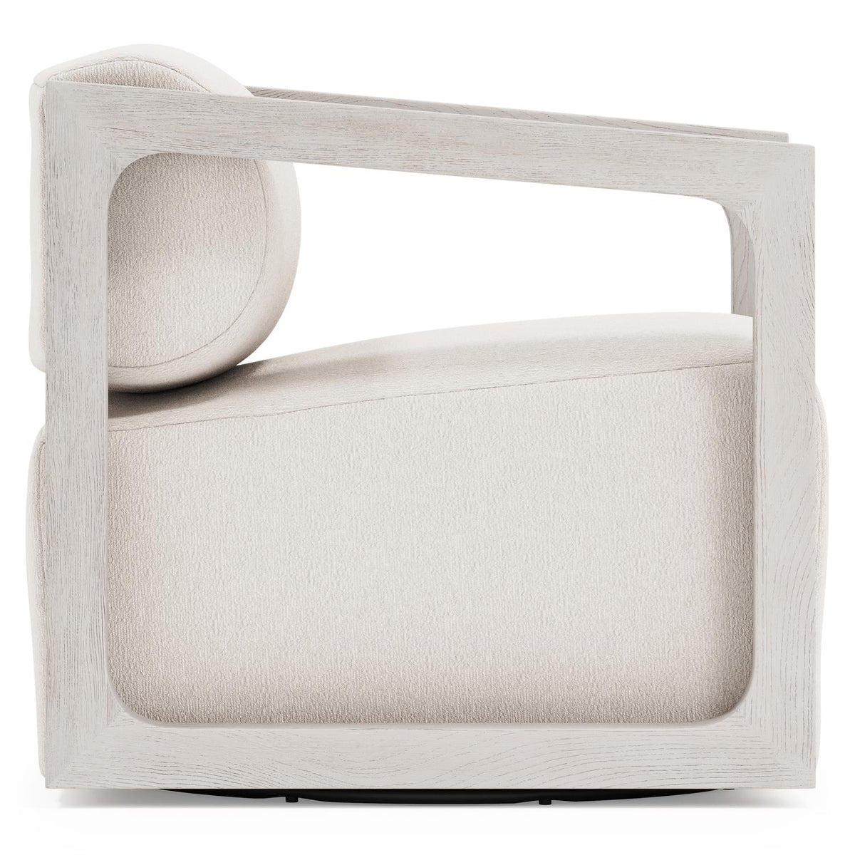 Mica Fabric Swivel Chair