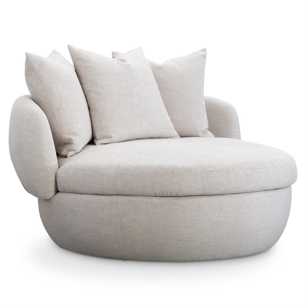 Ollie Fabric Swivel Chair