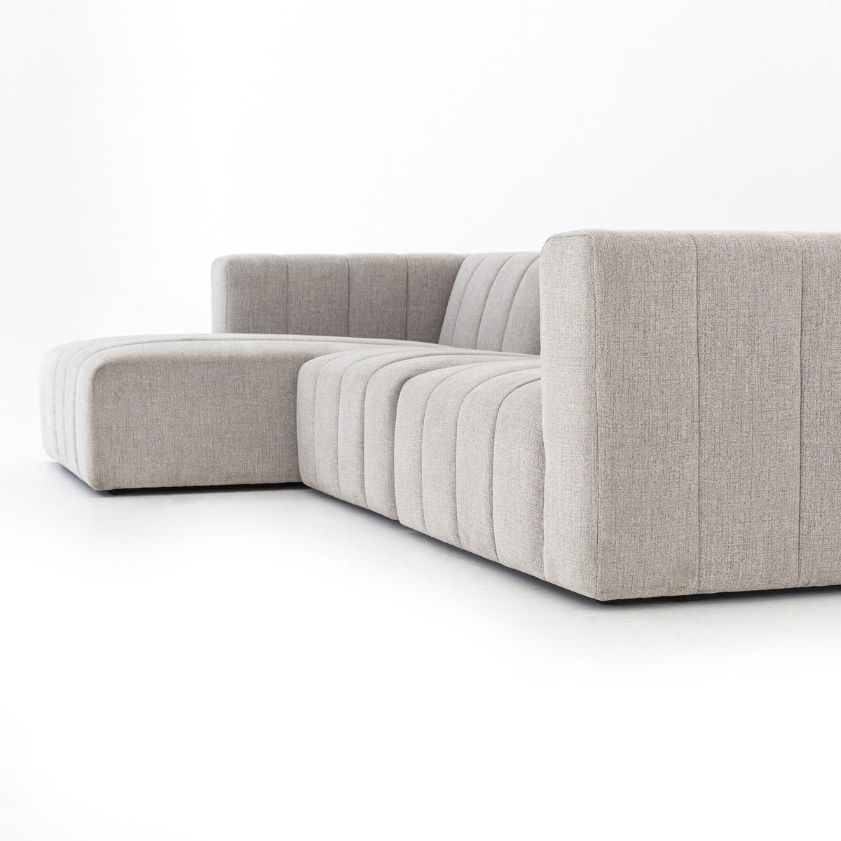 Langham Channeled 3pc Sectional-Laf Chaise