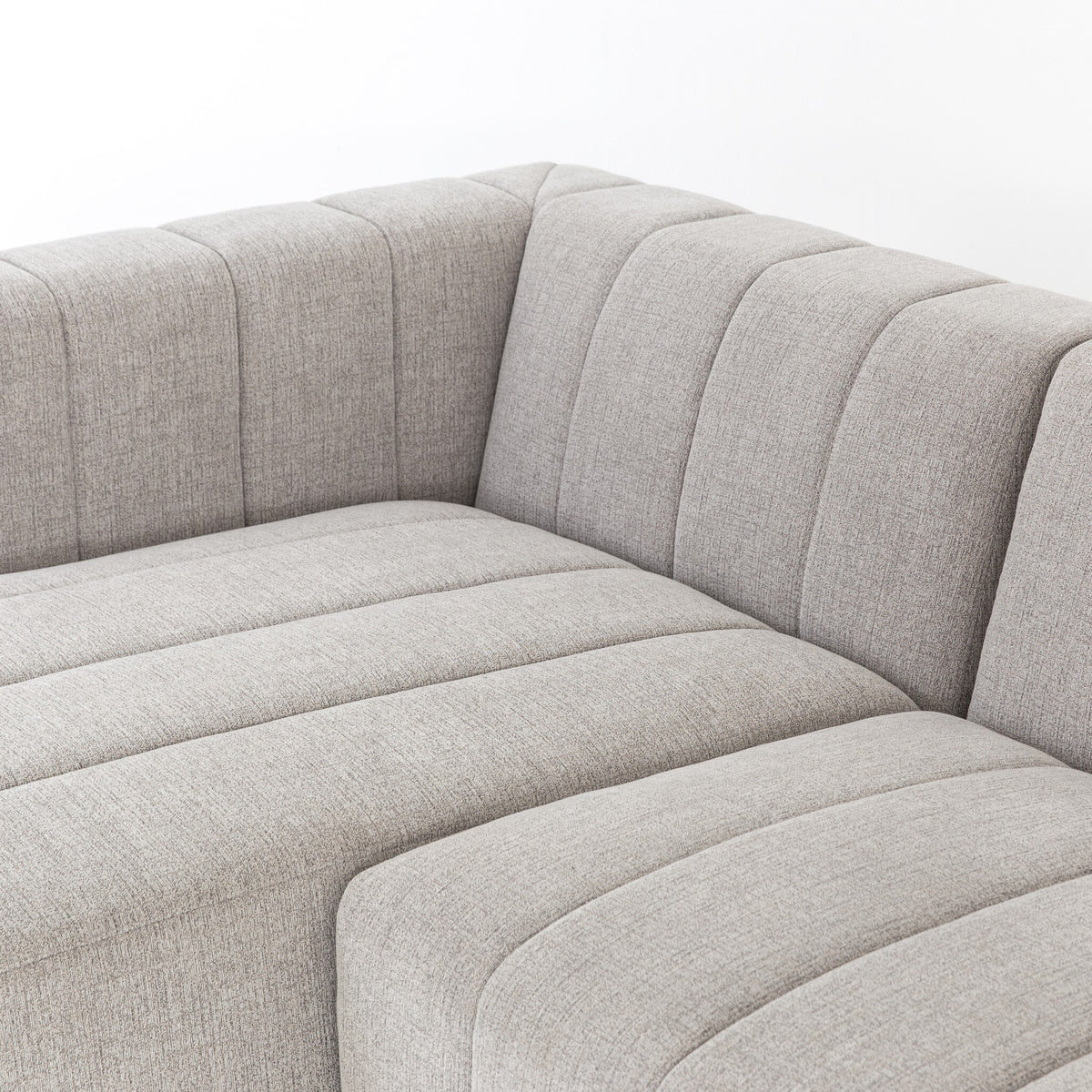 Langham Channeled 3pc Sectional-Laf Chaise