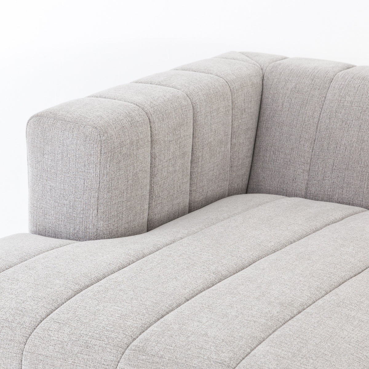 Langham Channeled 3pc Sectional-Laf Chaise