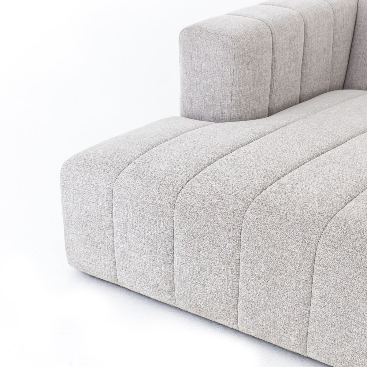 Langham Channeled 3pc Sectional-Laf Chaise