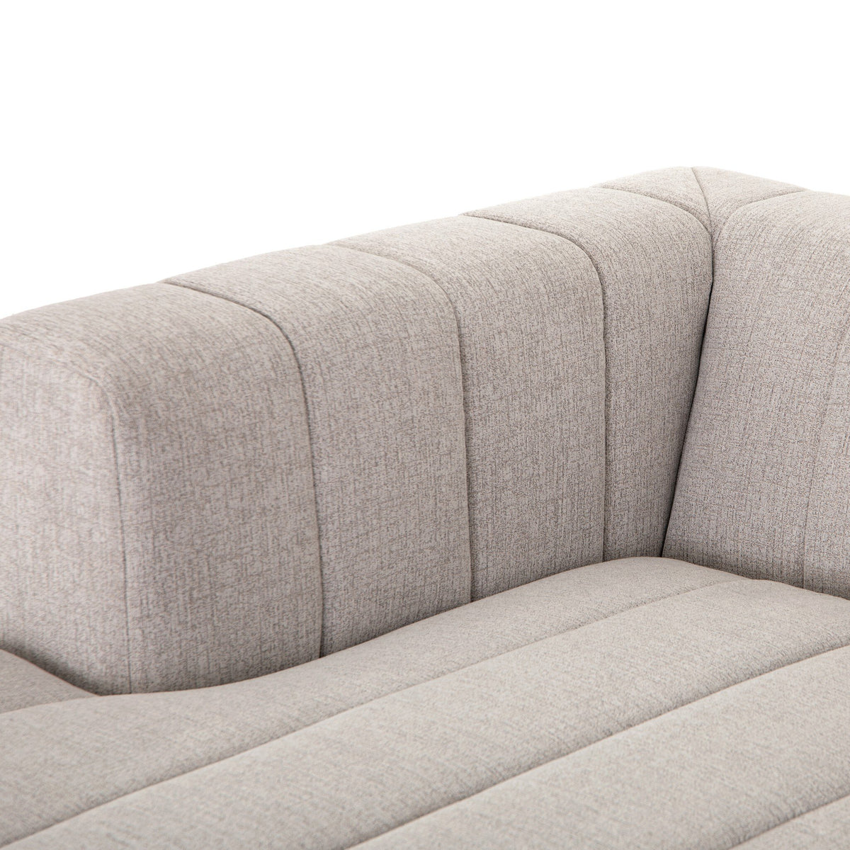 Langham Channeled 6pc Laf Chaise Sectional