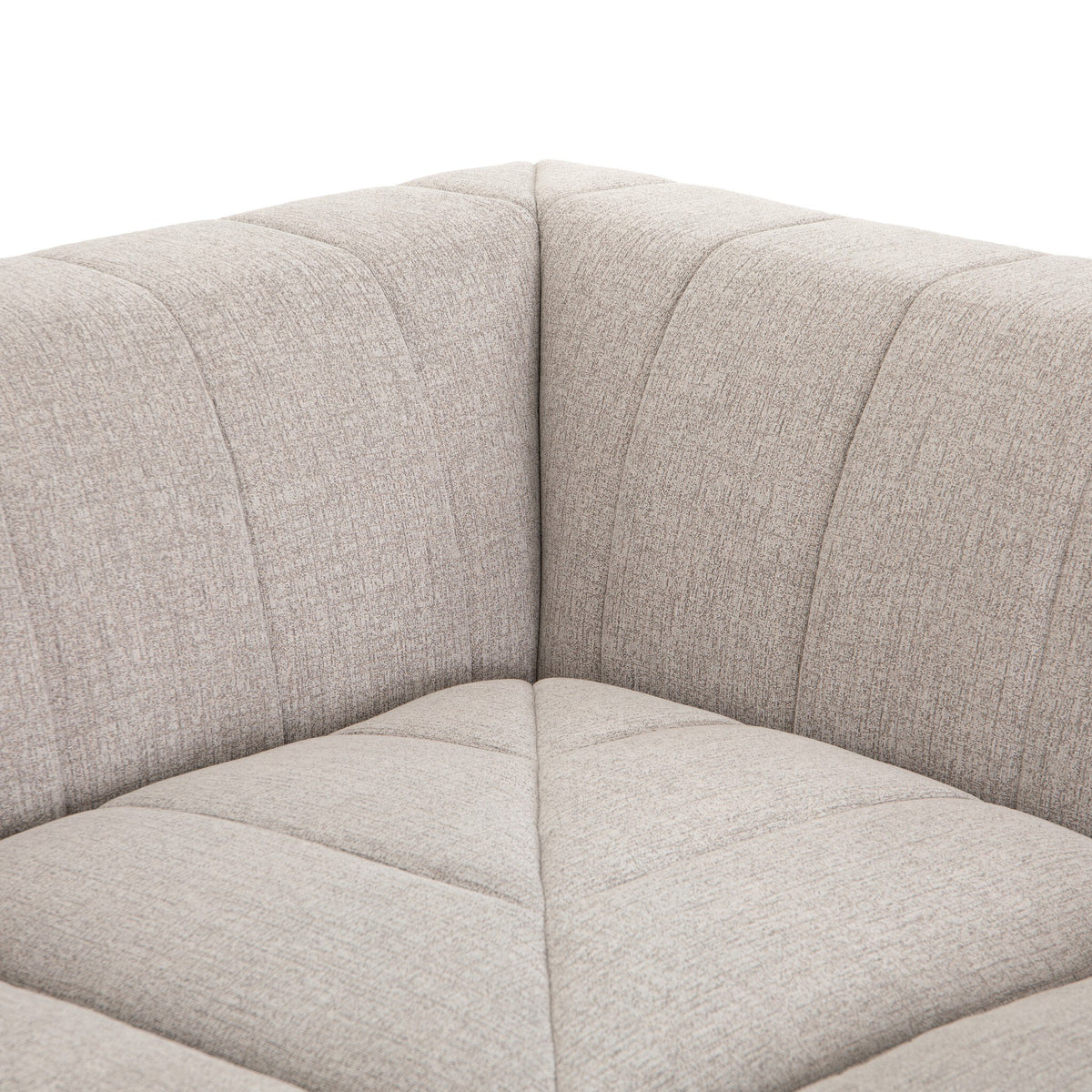 Langham Channeled 5pc Laf Chaise Sectional