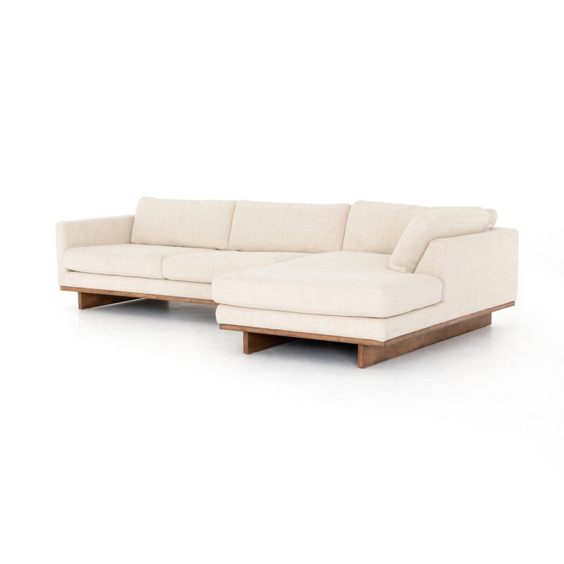 Everly 2 Pc Sectional-Raf Chaise 70"