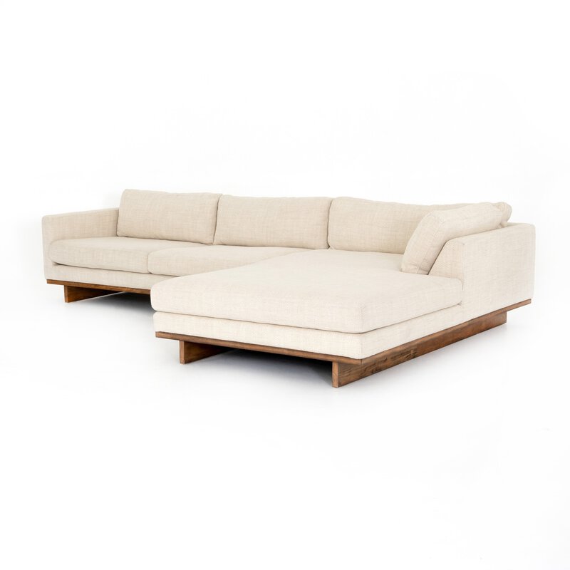 Everly 2 Pc Sectional-Raf Chaise 86"
