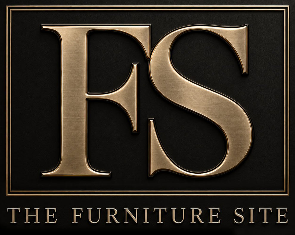 a black and gold sign with letters