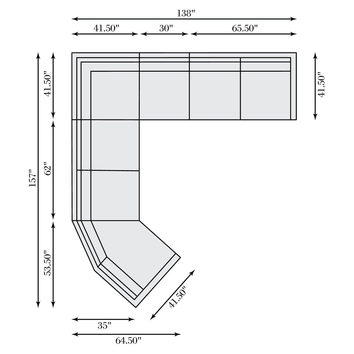Avanni Outdoor Sectional - Bernhardt Living (BRH-1379)