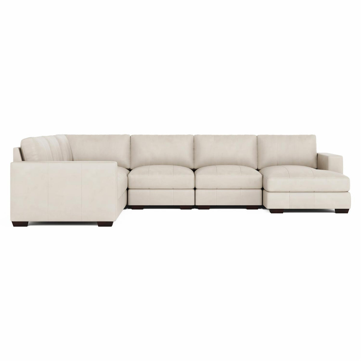 Dawkins Leather Sectional