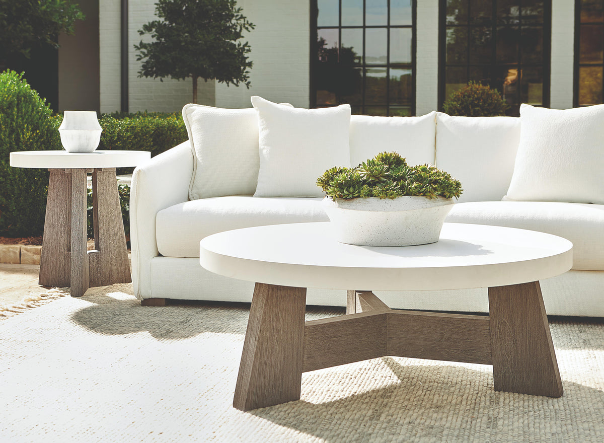 Rochelle Outdoor Side Table - Bernhardt Living (BRH-1433)