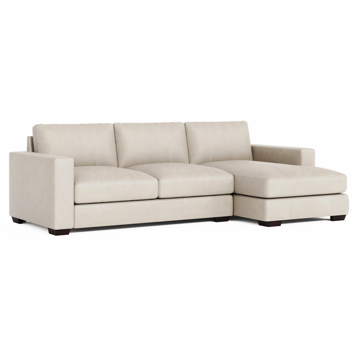 Dawkins Leather Sectional
