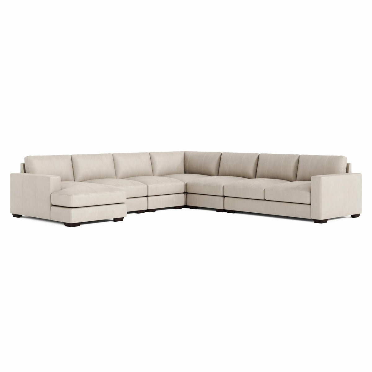 Dawkins Leather Sectional