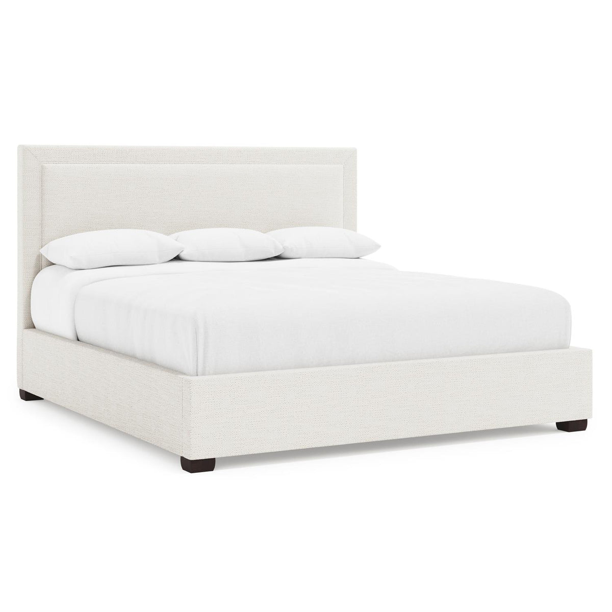 Morgan Fabric Storage Panel Bed King (54" H)
