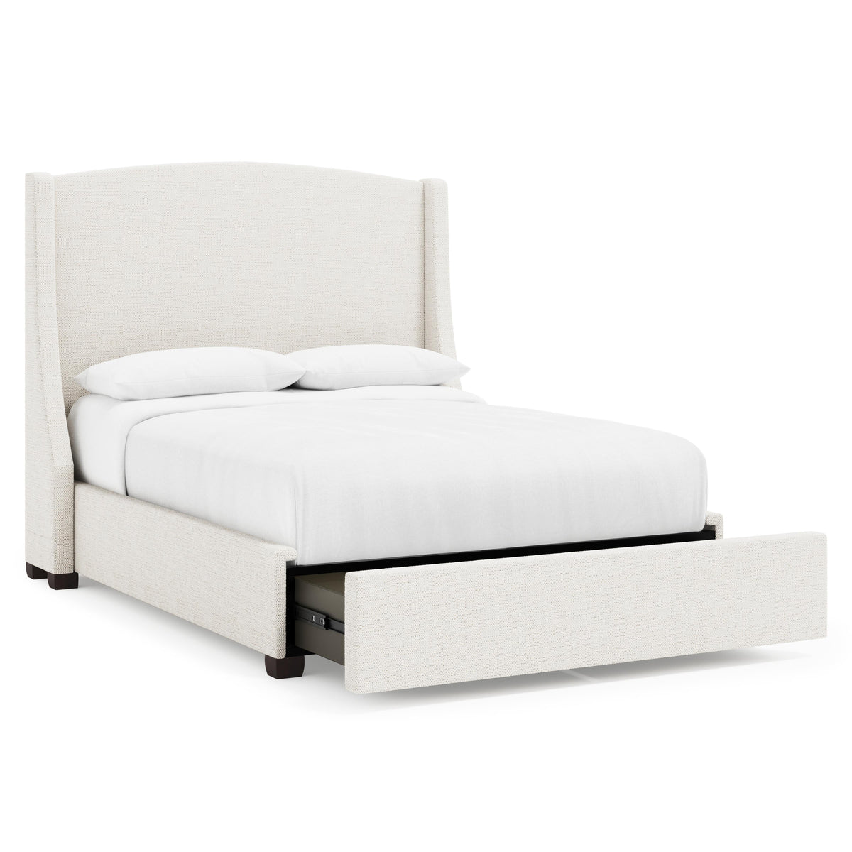 Cooper Fabric Storage Shelter Bed Queen (64" H)