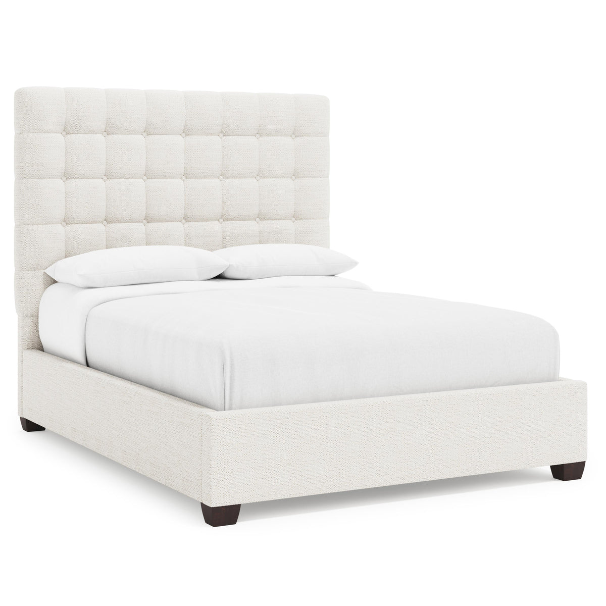 Avery Fabric Storage Panel Bed Queen (66" H) Queen