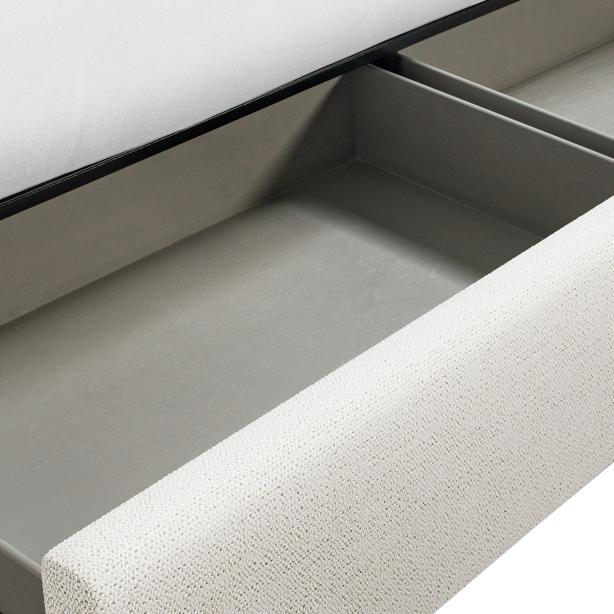 Avery Fabric Storage Panel Bed Queen (66" H) Queen