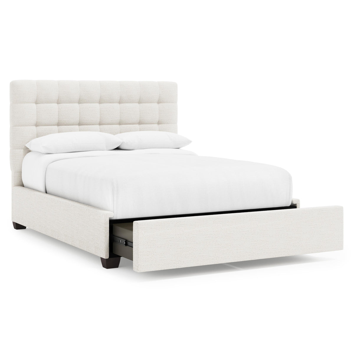 Avery Fabric Storage Panel Bed Queen (54.50" H) Queen