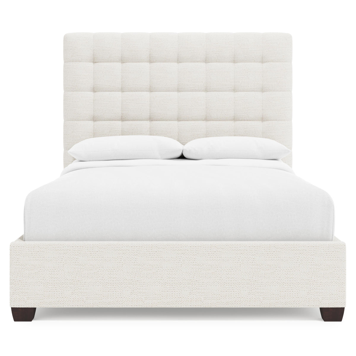 Avery Fabric Storage Panel Bed Queen (66" H) Queen