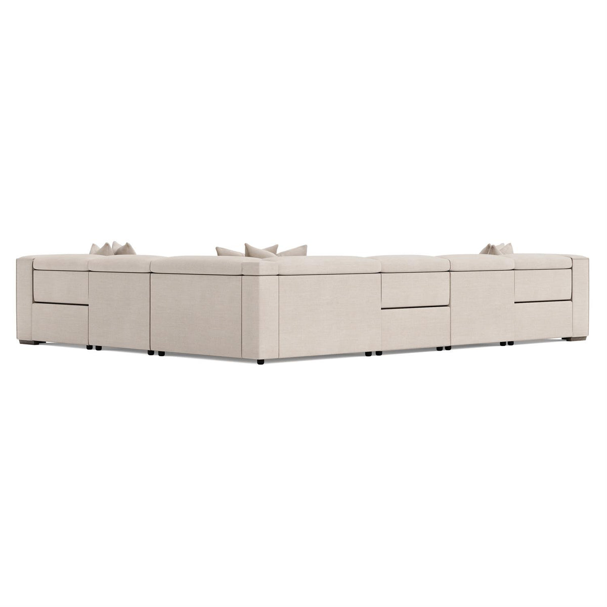 Bliss Fabric Power Motion Sectional